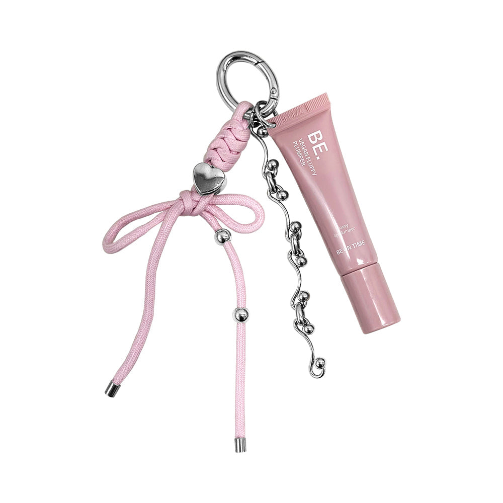 Be On Time Vegan Fluffy Plumper Keyring Set 4 Colors