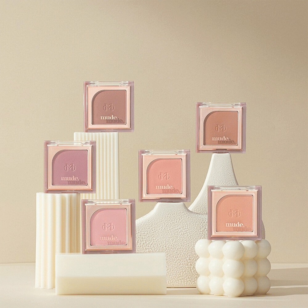 mude. Flutter Blusher (6 colors)