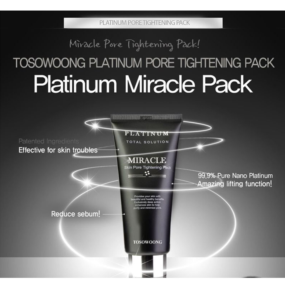 TOSOWOONG Platinum Miracle Pore Tightening Pack 150ml