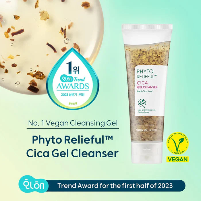 THANK YOU FARMER Phyto Relieful™ Cica Gel Cleanser 120ml