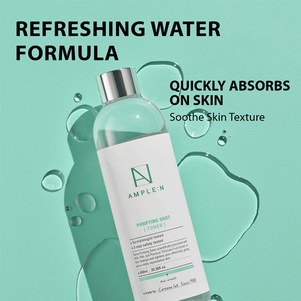AMPLE:N Purifying Shot toner 600ml