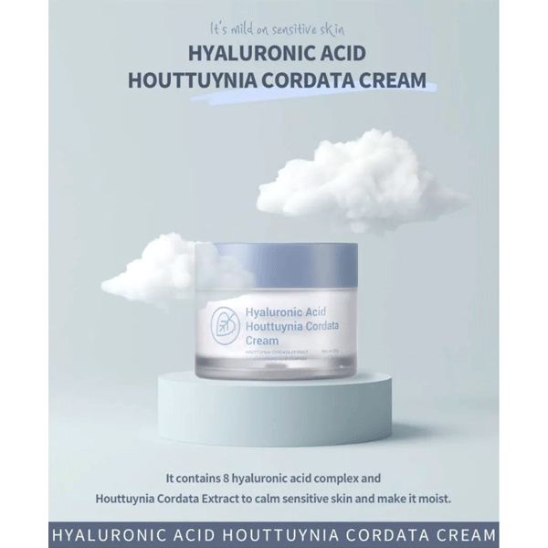 esfolio Hyaluronic Acid Houttuynia Cordata Cream 50g