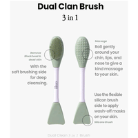 ilso Dual Clean Brush 1 pc