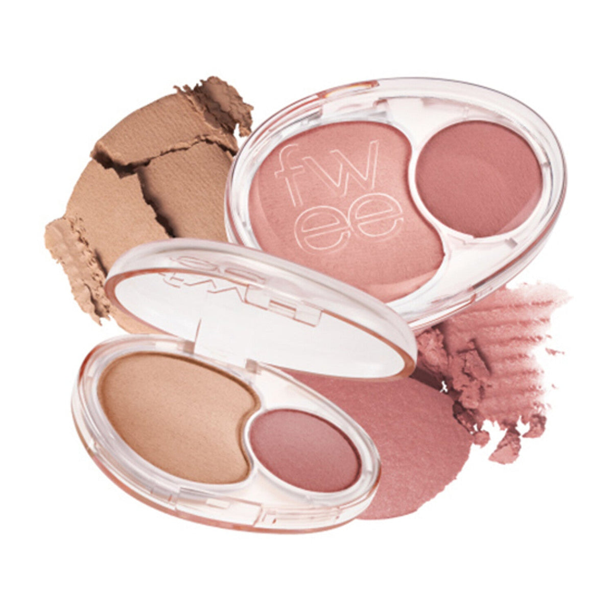 Fwee Mellow Dual Blusher 7.2g (12 Colors)