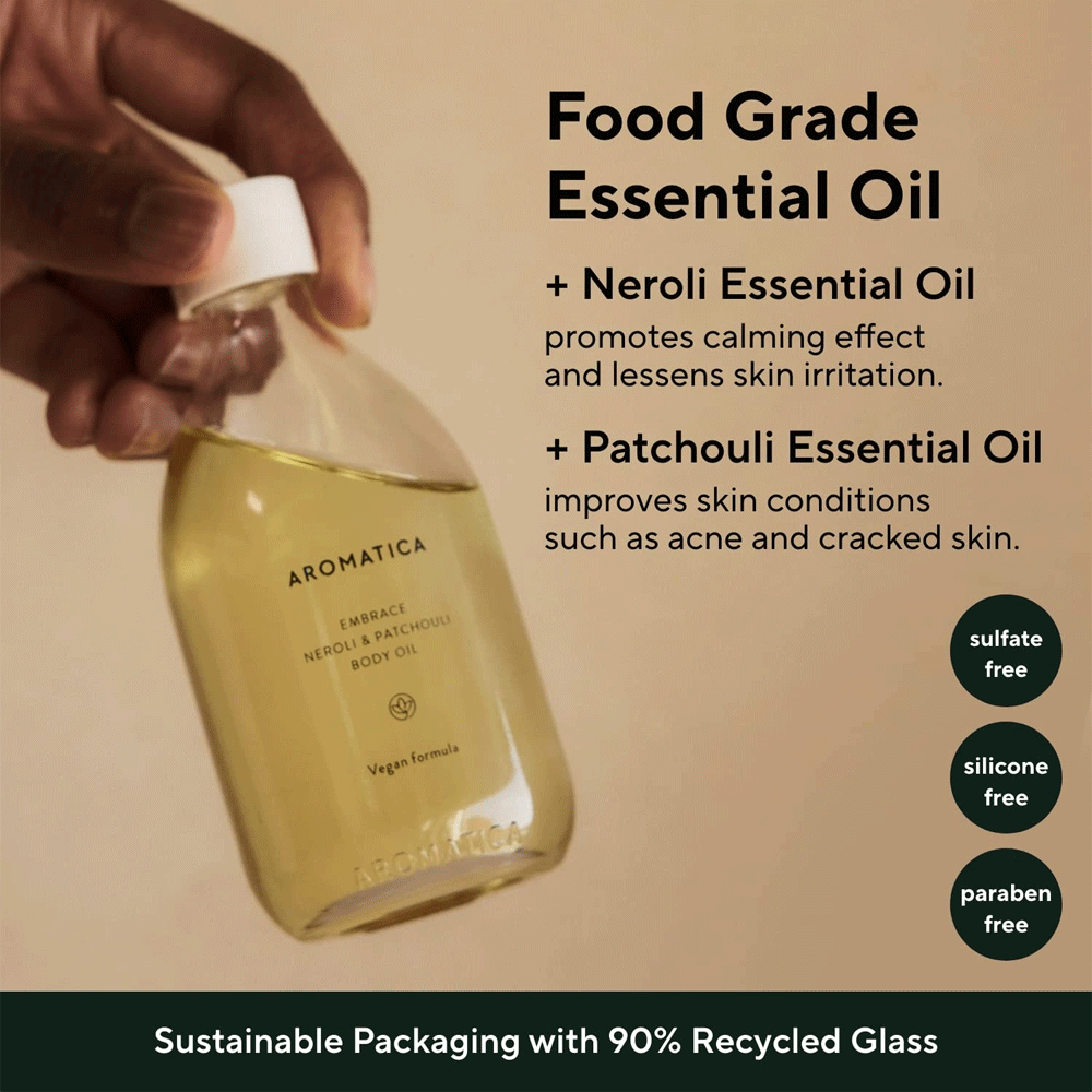 AROMATICA Embrace Body Oil Neroli & Patchouli 100ml