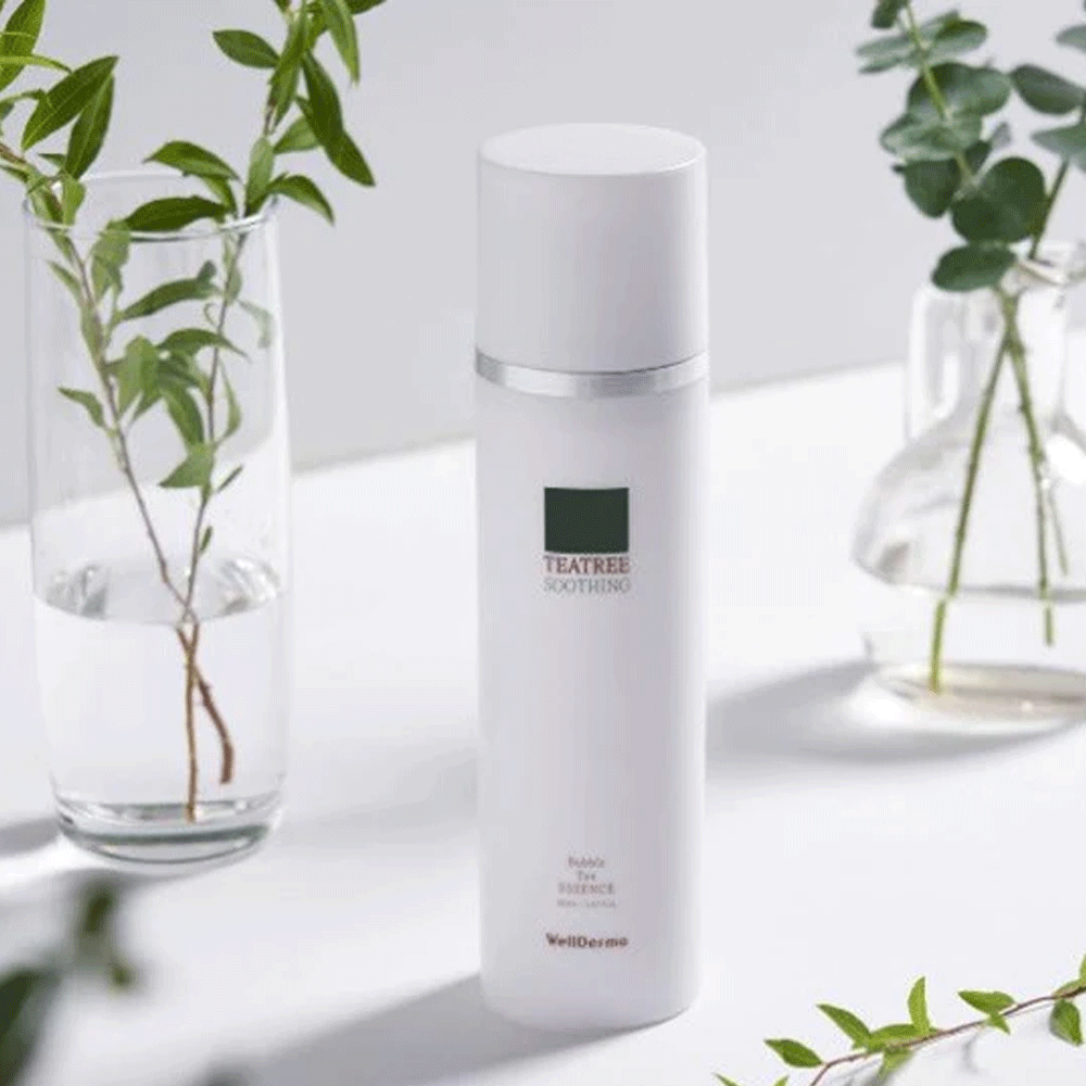 WellDerma TeaTree Soothing Bubble Tox Essence 150ml