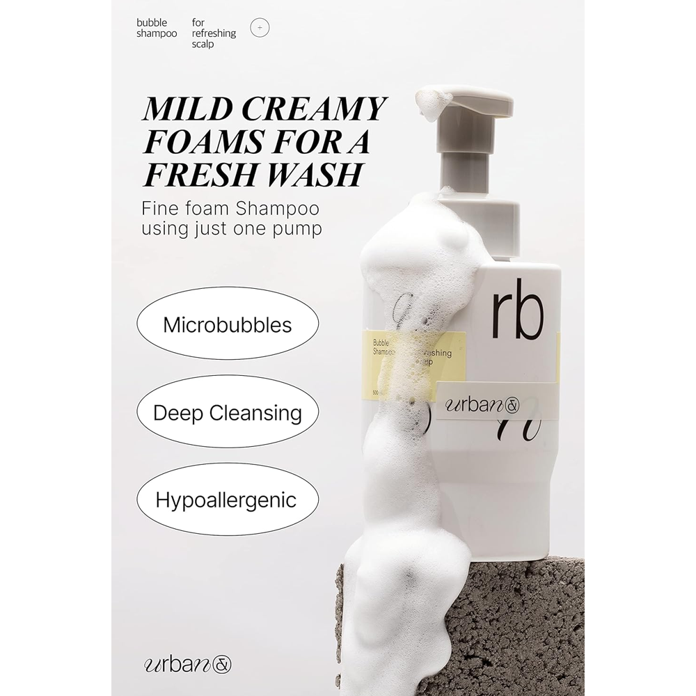 URBANAND Bubble Shampoo 500ml