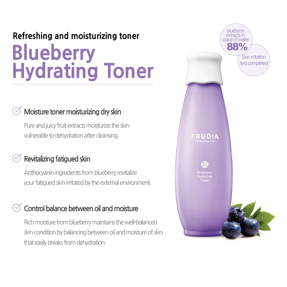FRUDIA Blueberry Hydrating Toner 195g