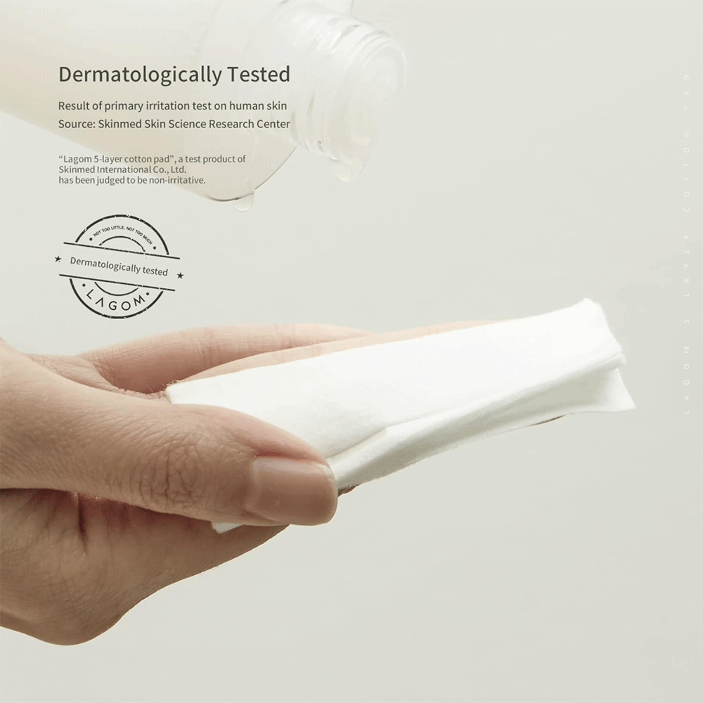 LAGOM 5 Layer Cotton Pad 80 pads