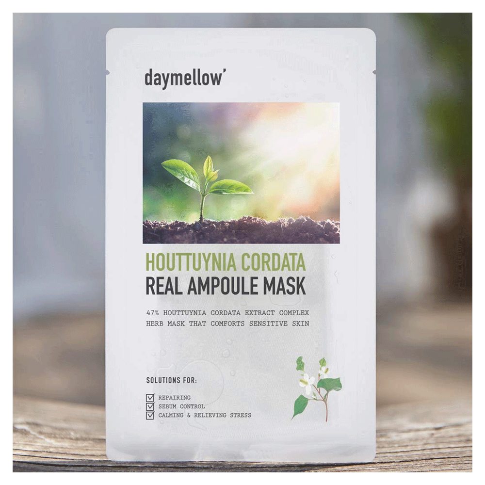Daymellow Houttuynia Cordata Real Ampoule Mask 5ea