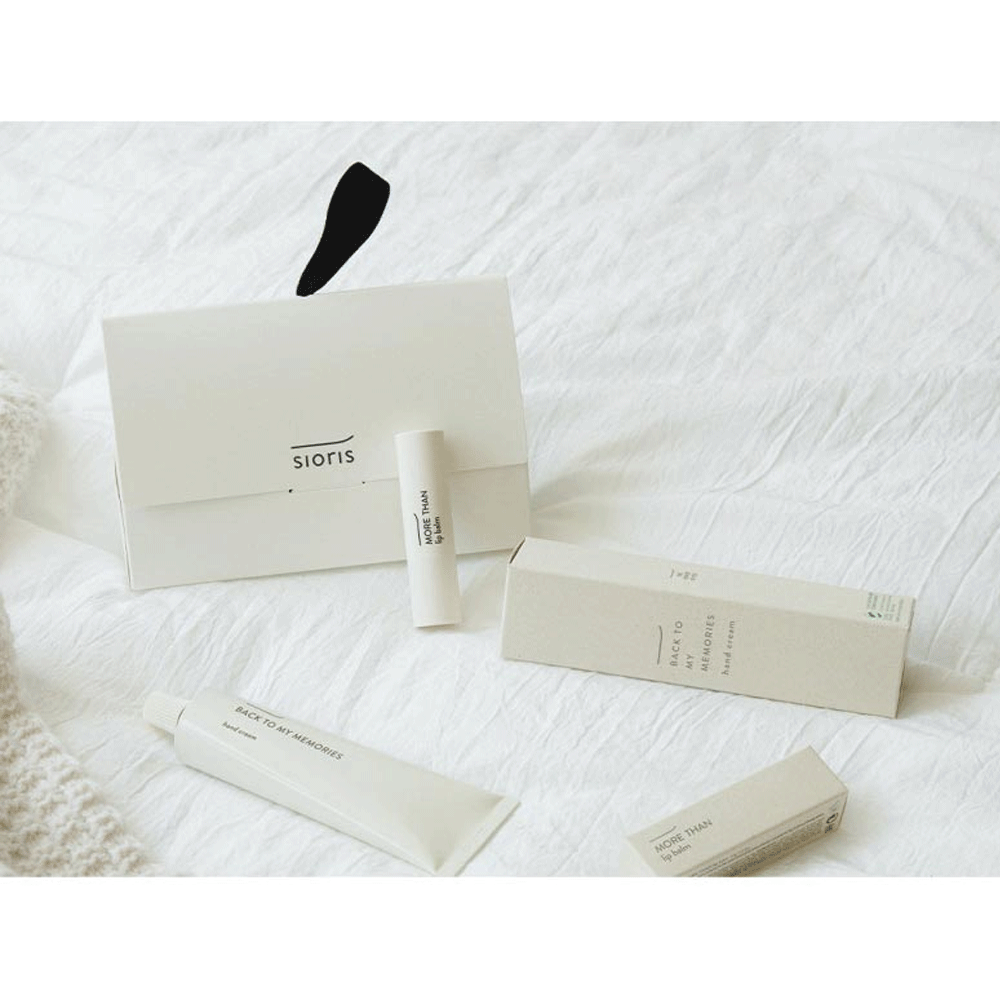 Sioris Organic Hand & Lip Care Set