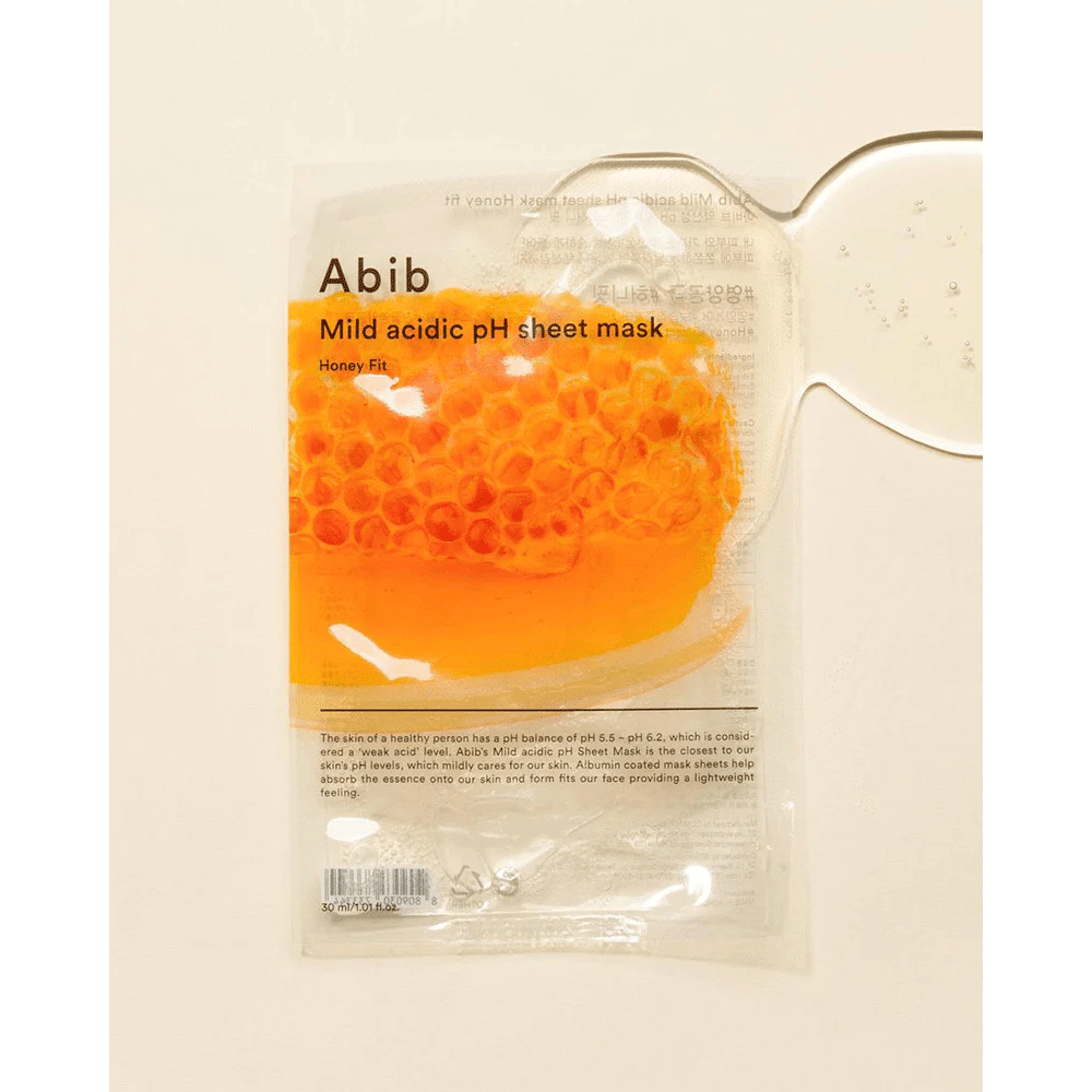 Abib Mild Acidic pH Sheet Mask 10ea #Honey Fit