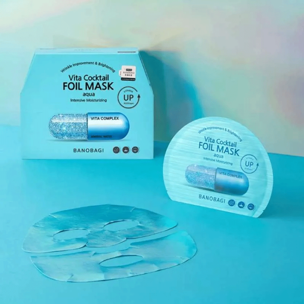 BANOBAGI Vita Cocktail Foil Mask #Aqua 30g * 10e
