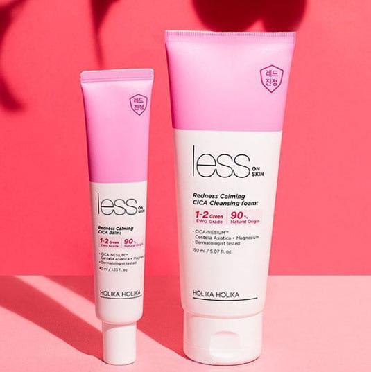 Holika Holika Less on Skin Redness Calming CICA Cleansing Foam 150ml