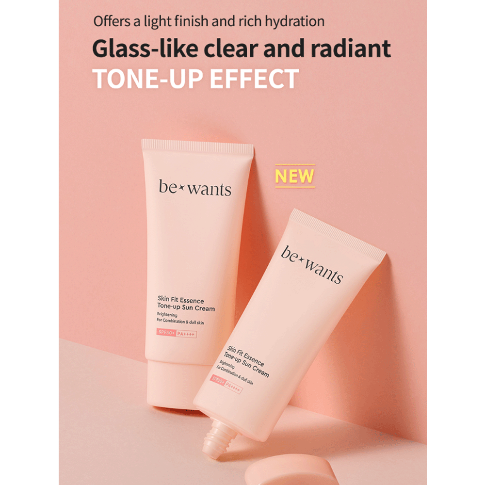 Bewants Skin Fit Essence Tone-up Sun Cream 50ml