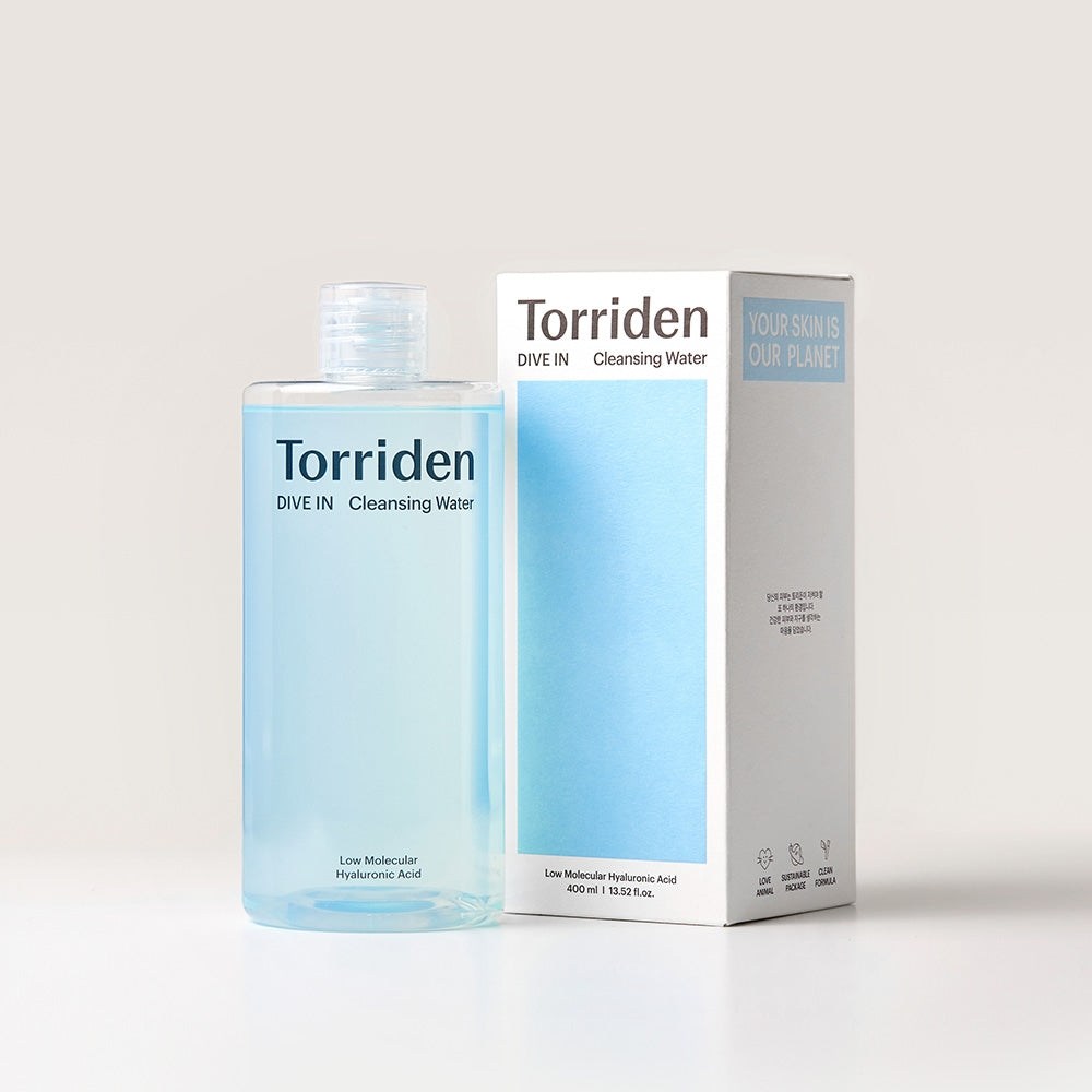 Torriden Dive In Low Molecular Hyaluronic Acid Cleansing Water 400ml