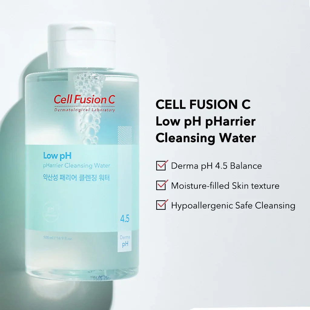Cell Fusion C Low pH pHarrier Cleansing Water 500ml