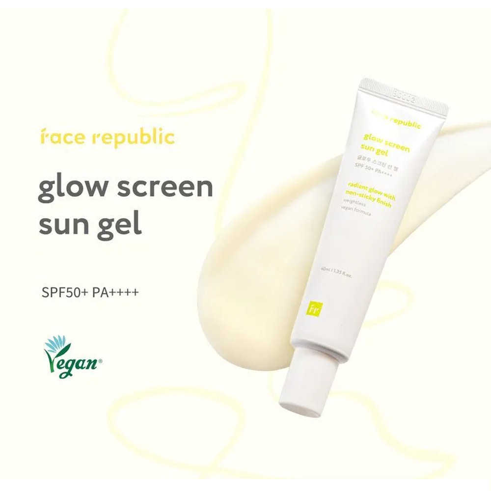 face republic Glow Screen Sun Gel SPF50+ PA++++ 40ml
