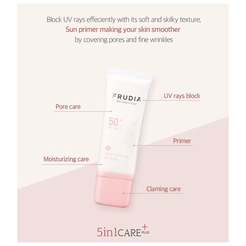 FRUDIA Velvet Fit Blurring Sun Primer SPF50+ PA++++ 40g