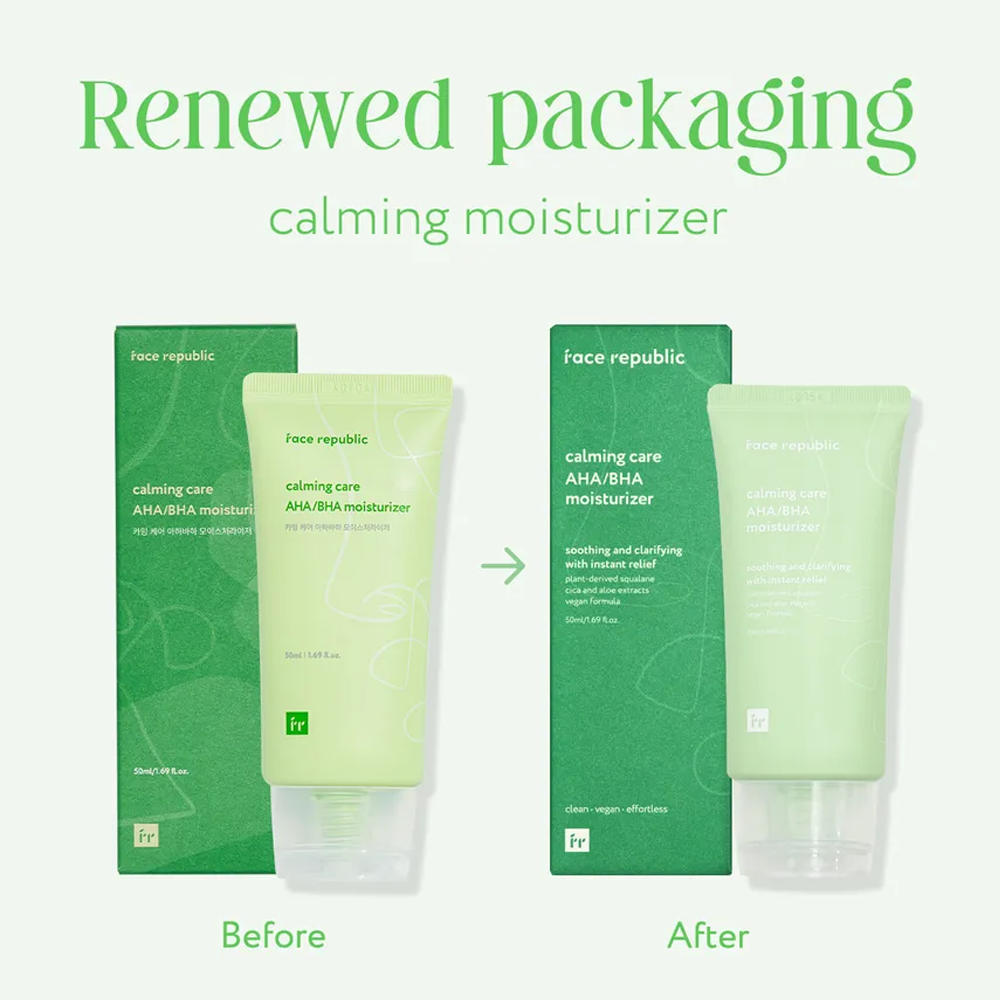 face republic Calming Care AHA/BHA Moisturizer 50ml