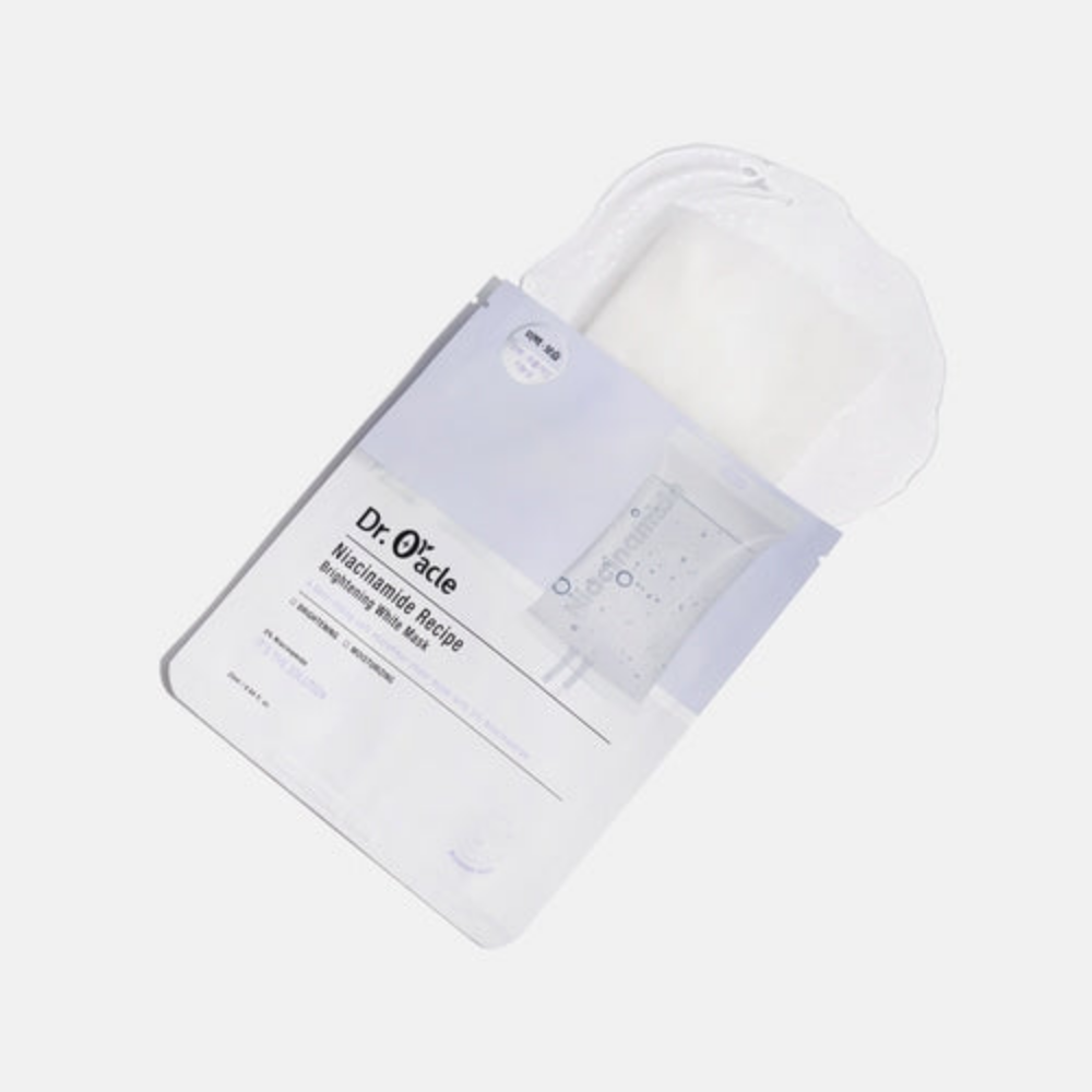 Dr.oracle Niacinamide Recipe Brightening White Mask 1box (25ml*10ea)