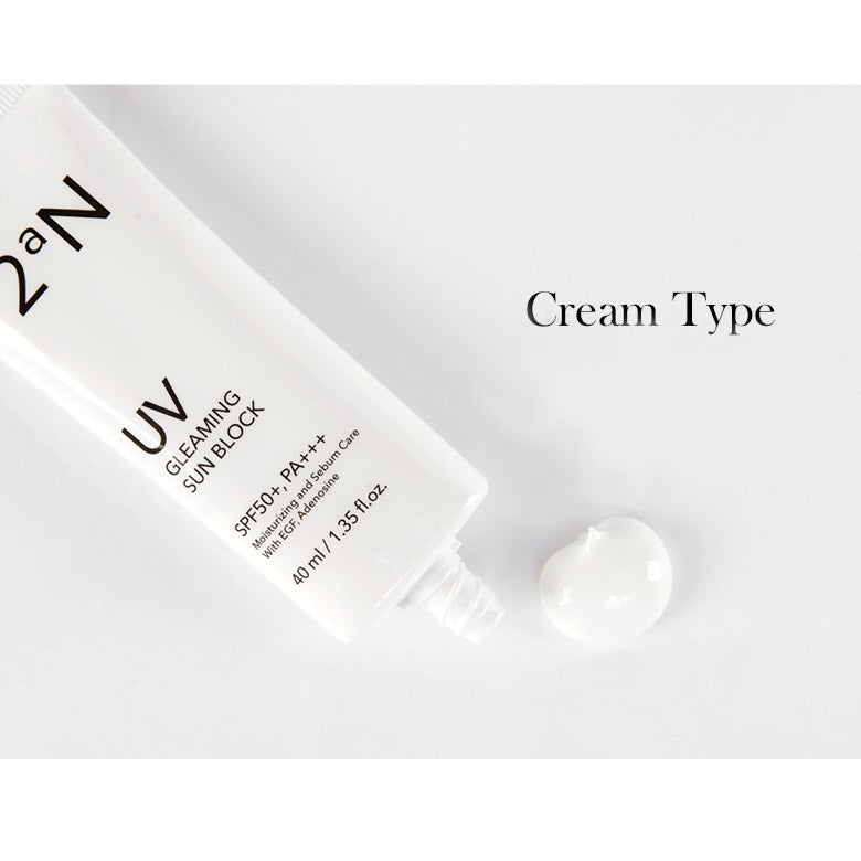 2aN Gleaming Sun Block SPF50+ PA+++ 40ml