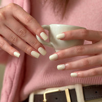 MUZMAK Nail Tips 36pcs #Butter(Regular Square)