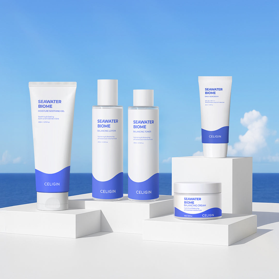 CELIGIN SEAWATER BIOME Daily Suncream SPF50+ PA++++ 50ml