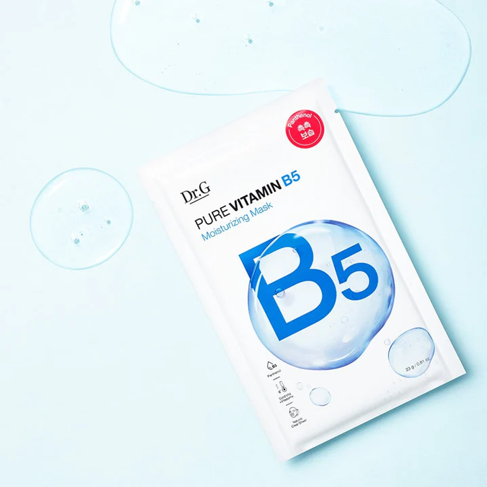 Dr.G Pure Vitamin B5 Moisturizing Mask 5ea
