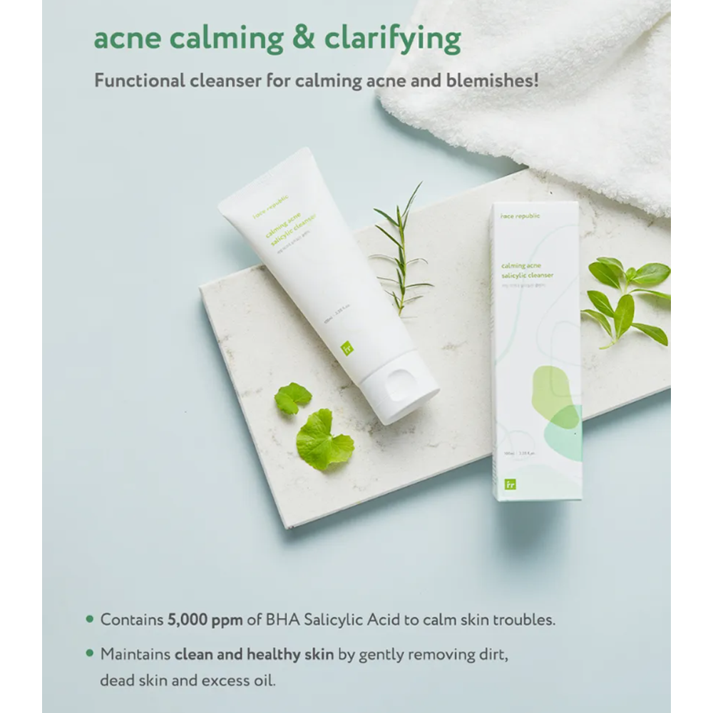 face republic Calming Acne Salicylic Cleanser 100ml