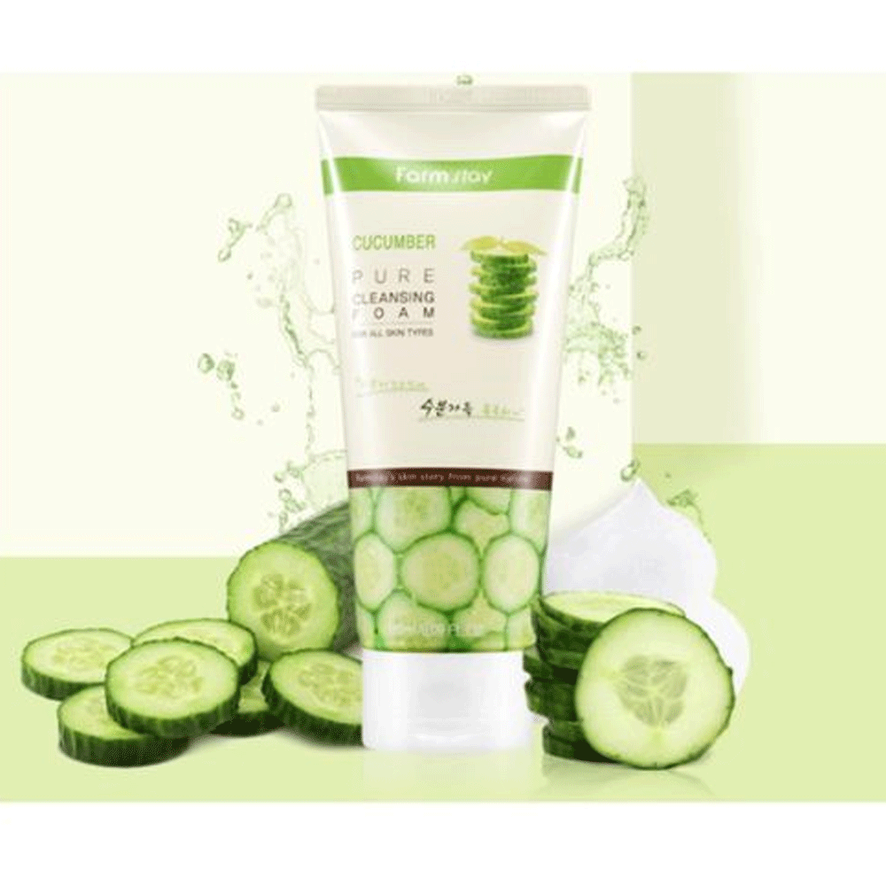 Farmstay Cucumber Pure Cleansing Foam 180ml