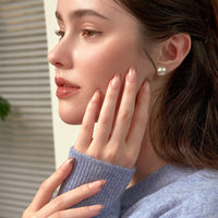 MUZMAK Nail Tips 36pcs #Cafe Latte(Almond)