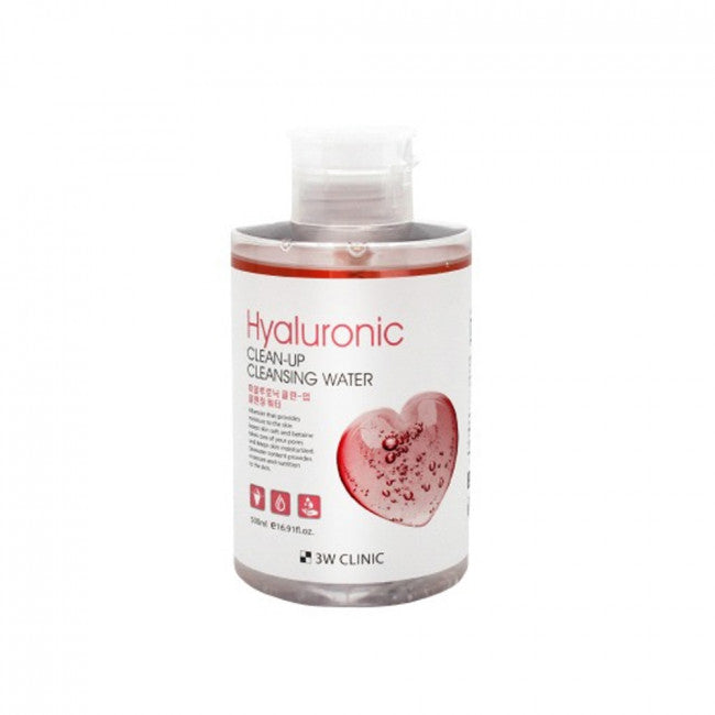3W CLINIC Clean Up Cleansing Water 500ml