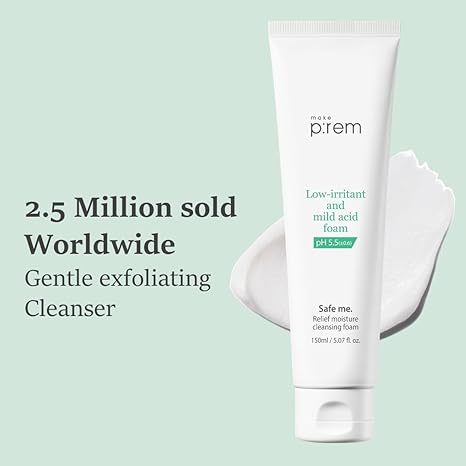 make p:rem Safe Me. Relief Moisture Cleansing Foam 150ml