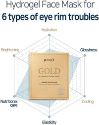 Petitfee Gold Hydrogel Mask Pack 5ea/box