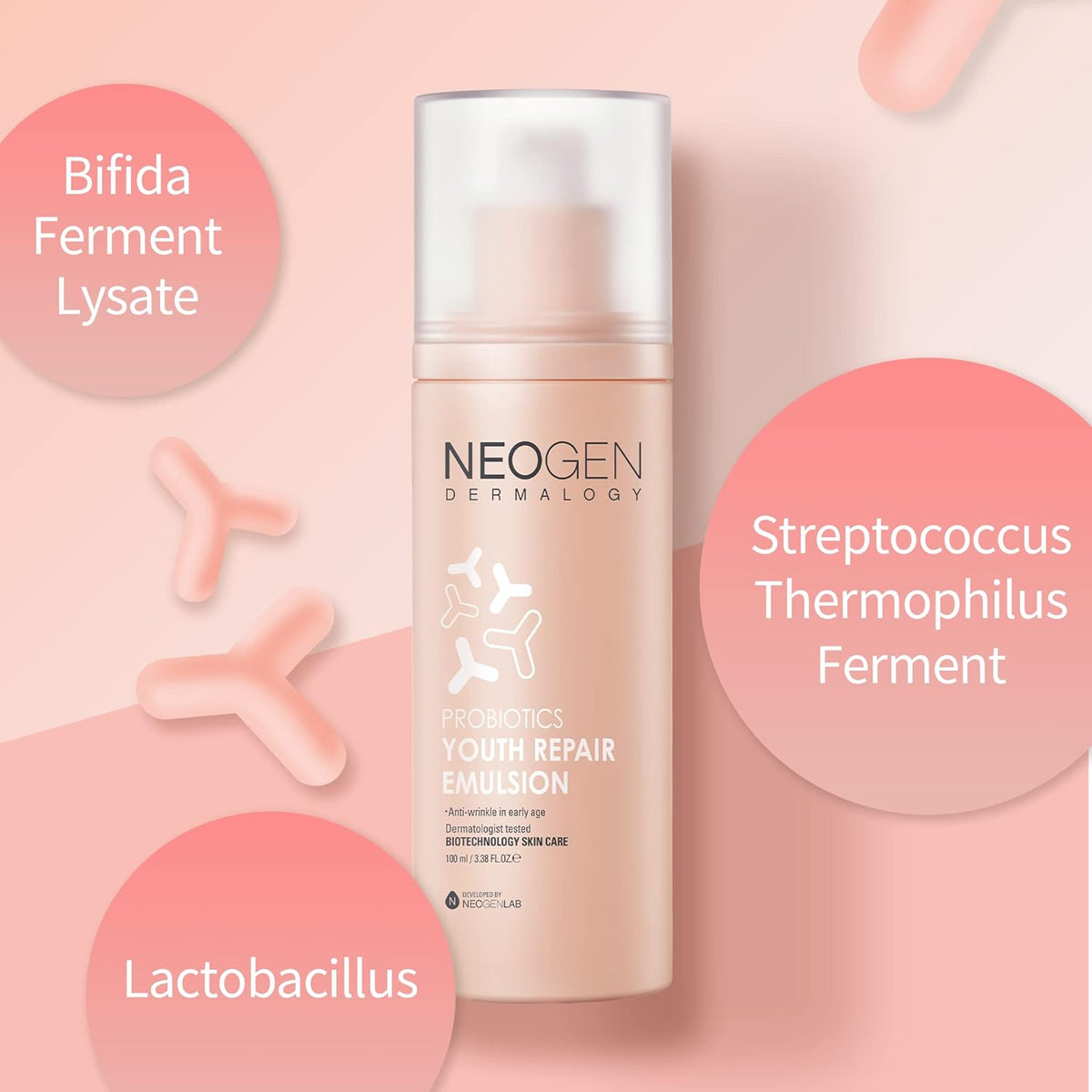 NEOGEN Dermalogy Probiotics Youth Repair Emulsion 100ml