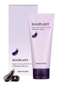 papa recipe Eggplant Clearing Mud Cream Mask 100ml