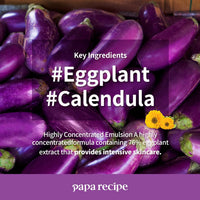 papa recipe Eggplant Clearing Emulsion 150ml
