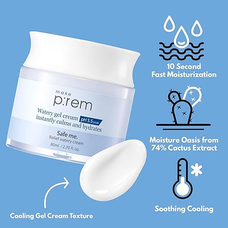 make p:rem Safe Me. Relief Watery Cream 80ml