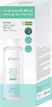 make p:rem Safe Me Relief Essence Toner 400ml