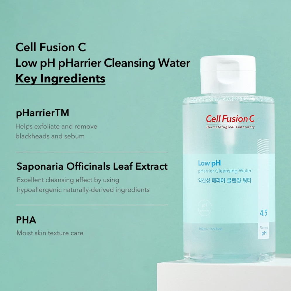Cell Fusion C Low pH pHarrier Cleansing Water 500ml
