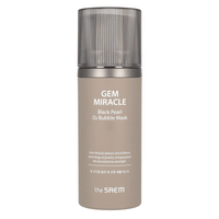 the SAEM Gem Miracle Black Pearl O2 Bubble Mask 105g