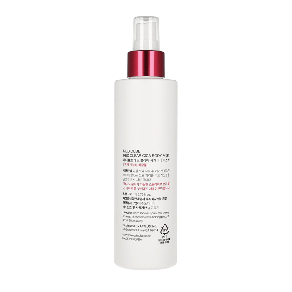 MEDICUBE Red Clear Cica Body Mist 200ml