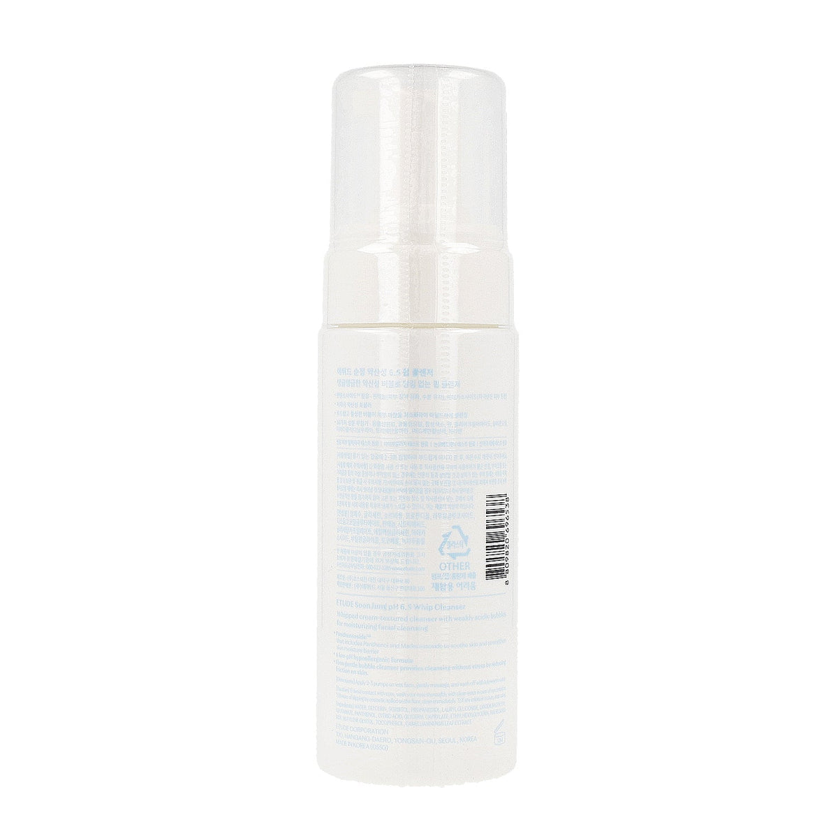 ETUDE SoonJung pH 6.5 Whip Cleanser 150ml