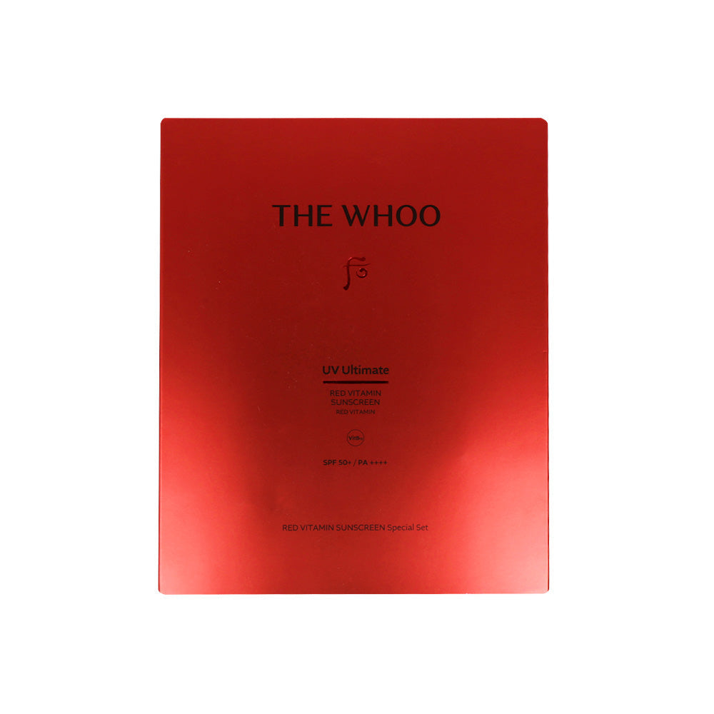 THE WHOO UV Ultimate Red Vitamin Sun Special Set