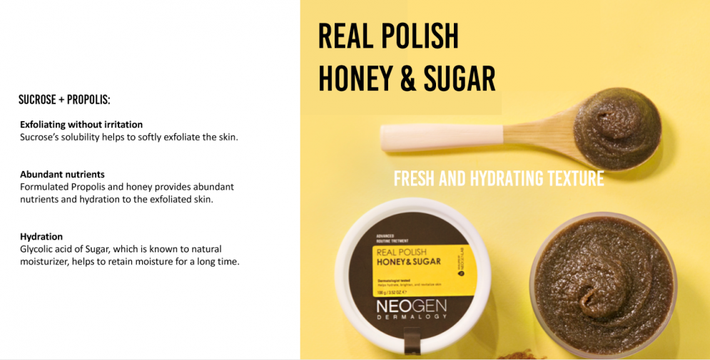 NEOGEN Dermalogy Real Polish Honey & Sugar 100g