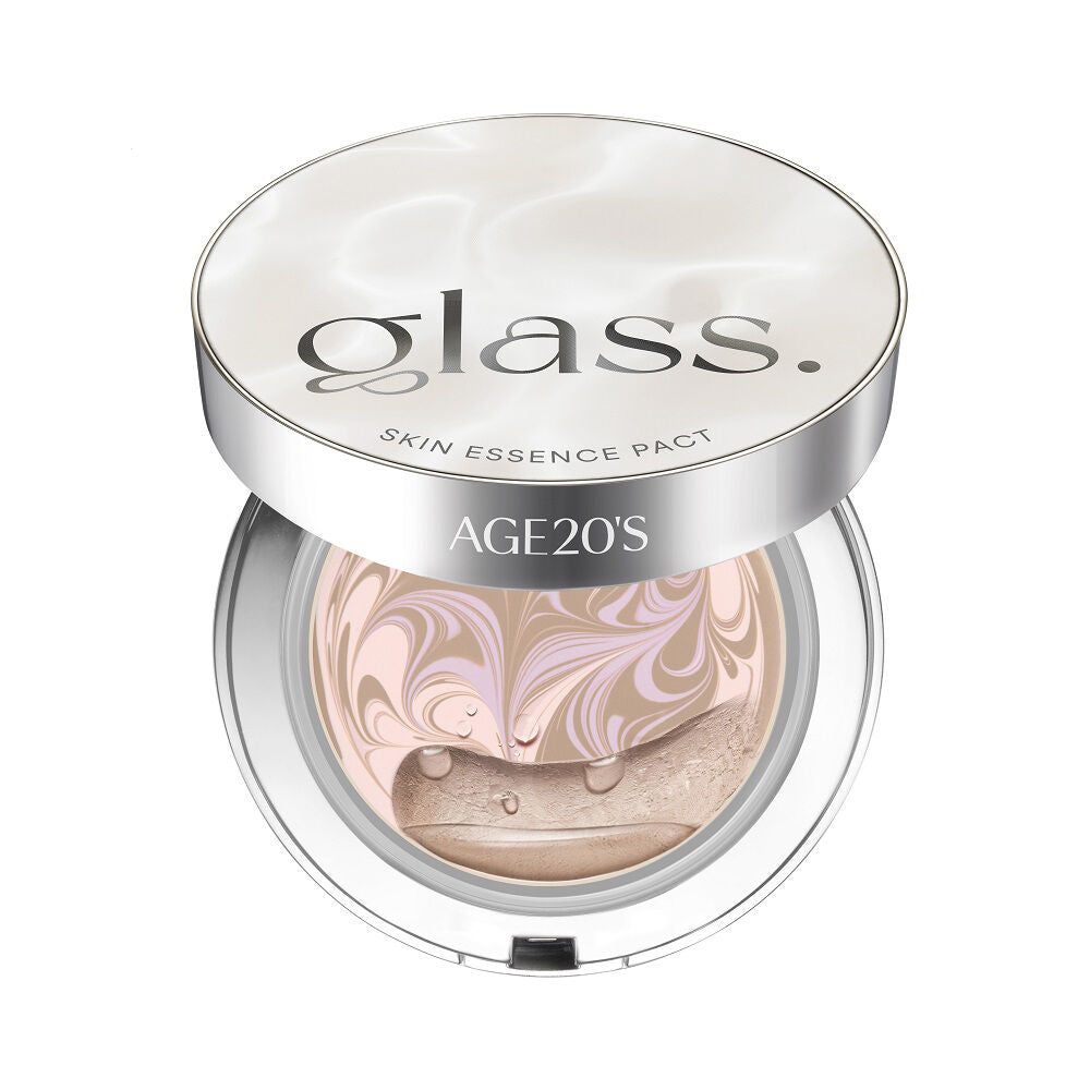 AGE20's Glass Skin Essence Pact Glow SPF50+ / PA++++ 12.5g (Original + Refill)