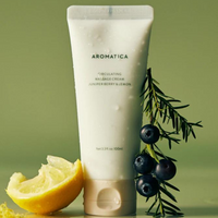 AROMATICA Circulating Massage Cream Juniper Berry & Lemon 100ml