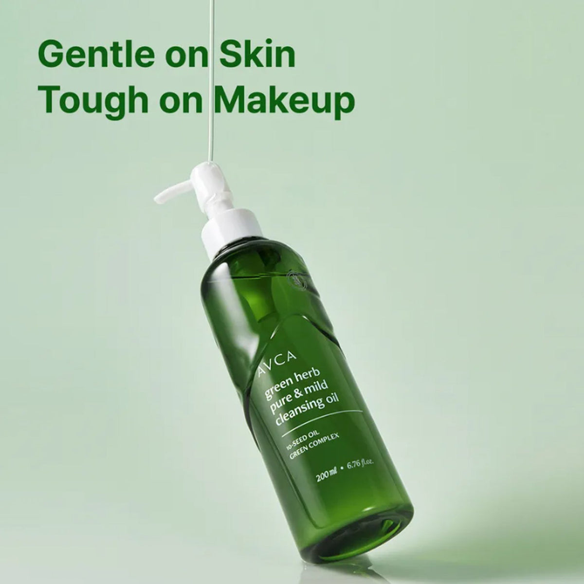 AVCA Green Herb Pure & Mild Cleansing Oil 200ml