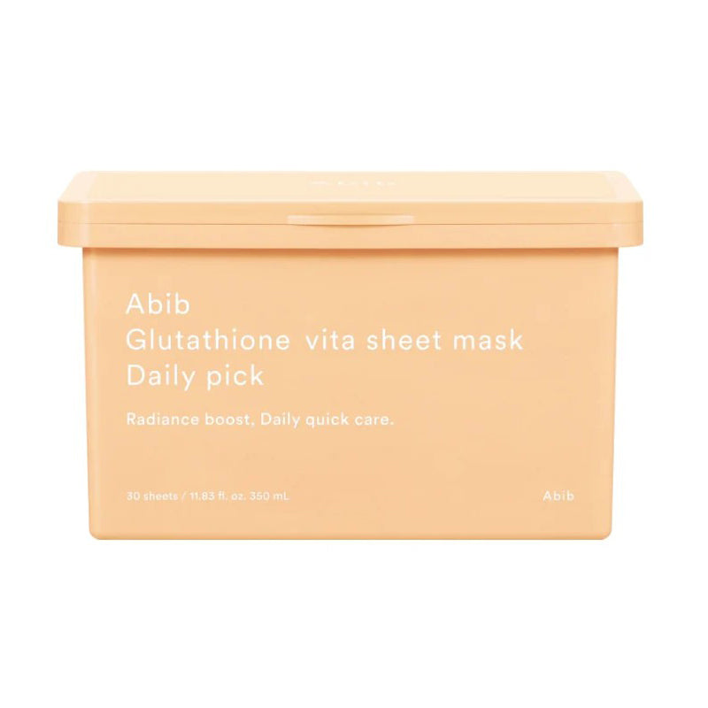 Abib Glutathione Vita Sheet Mask Daily Pick 350ml 30ea